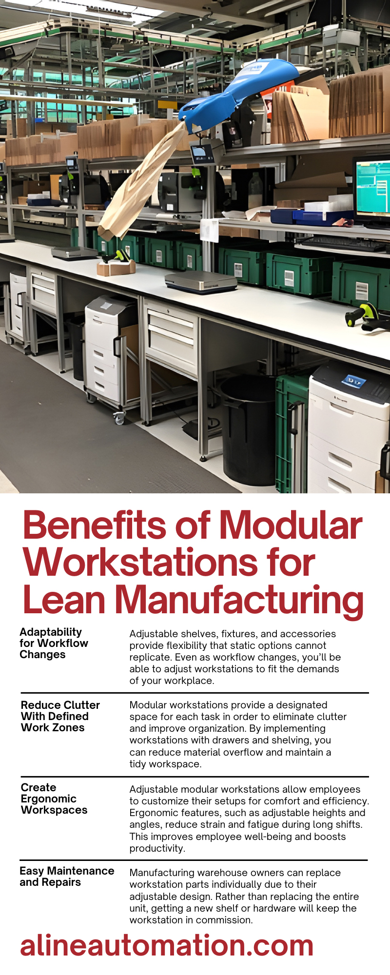 Benefits of Modular Workstations for Lean Manufacturing